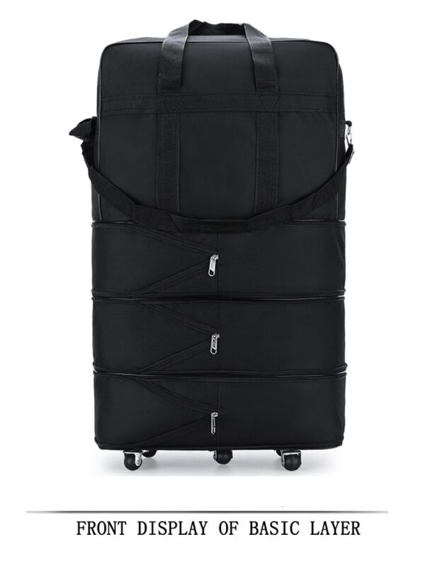 Collapsible Trolley Luggage Bag - Image 6