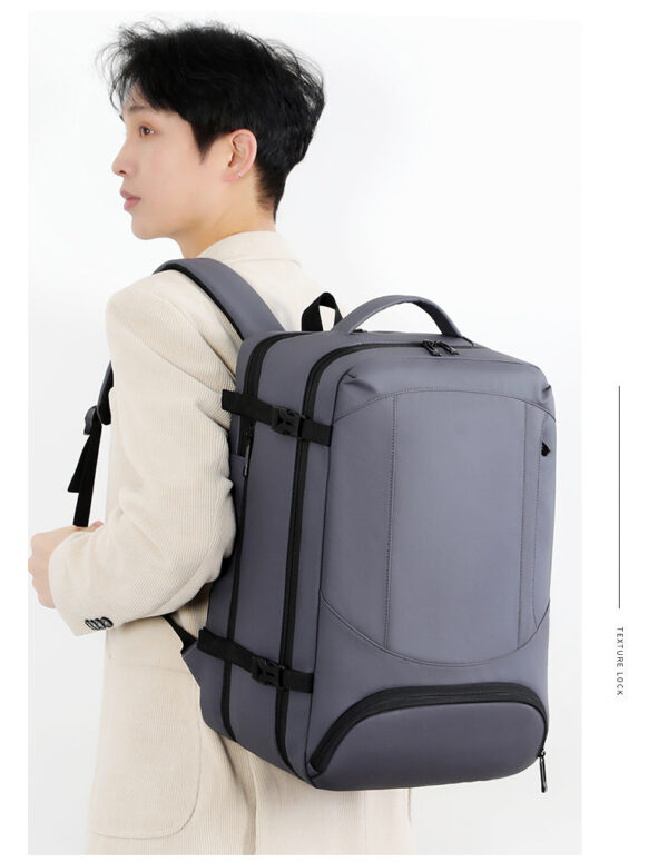 Expandable Travelling Backpack (with-shoe-space) - Image 9