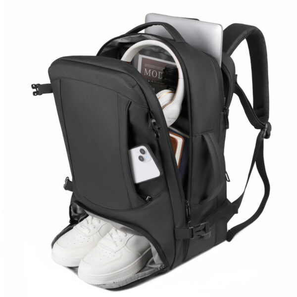 Expandable Travelling Backpack (with-shoe-space)